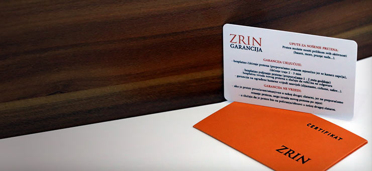 ZRIN Lebenslange Garantie
